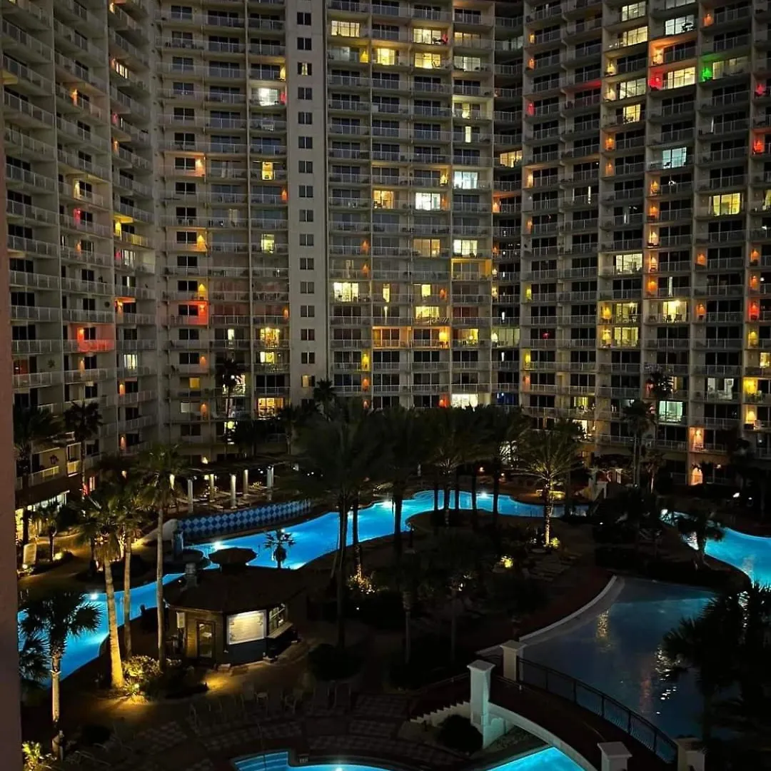 Shores Of Panama 314 - 1 Bdbunks, Sleeps 6, Same Level Parking, Free Fun! Condo Panama City Beach Apartment