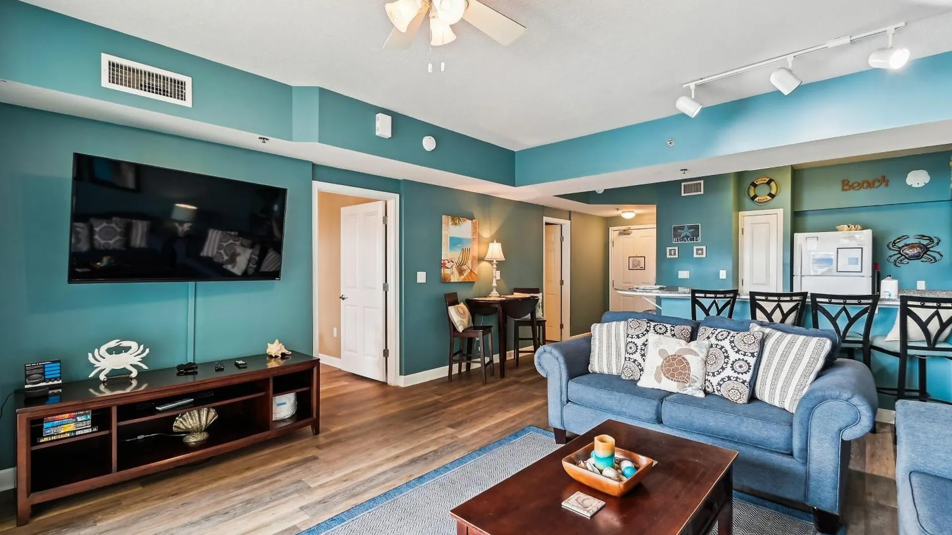 Shores Of Panama 314 - 1 Bdbunks, Sleeps 6, Same Level Parking, Free Fun! Condo Panama City Beach Apartment